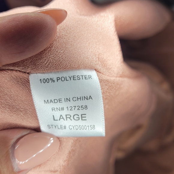 Mauve pink Aline dress, Suede feel, NWT - Picture 7 of 7